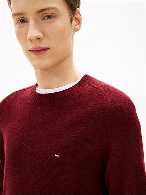 lambswool crew neck TOMMY HILFIGER | MW0MW36535TVY